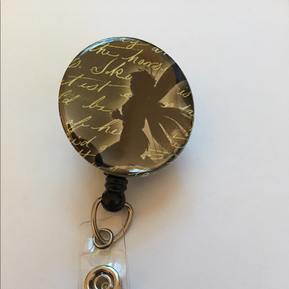 Fairy Fantasy ID Badge Reel